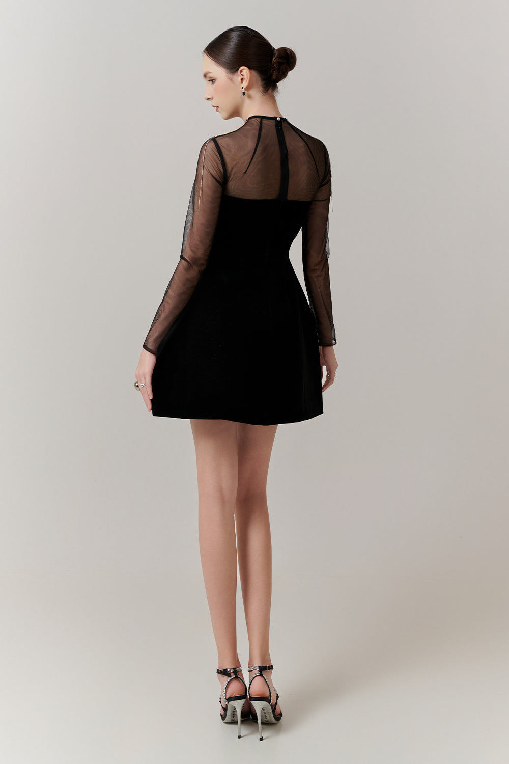 Freya Illusion Chain Mini Dress