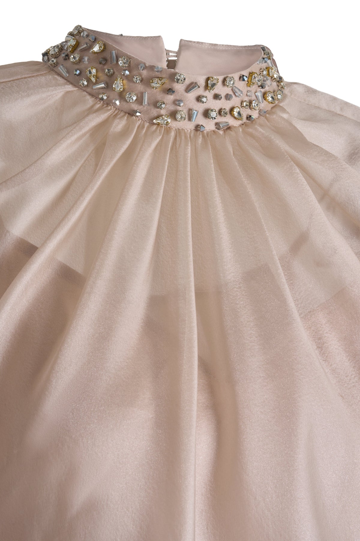 Dylan Sheath Puffy Sleeved Polyester Maxi Set