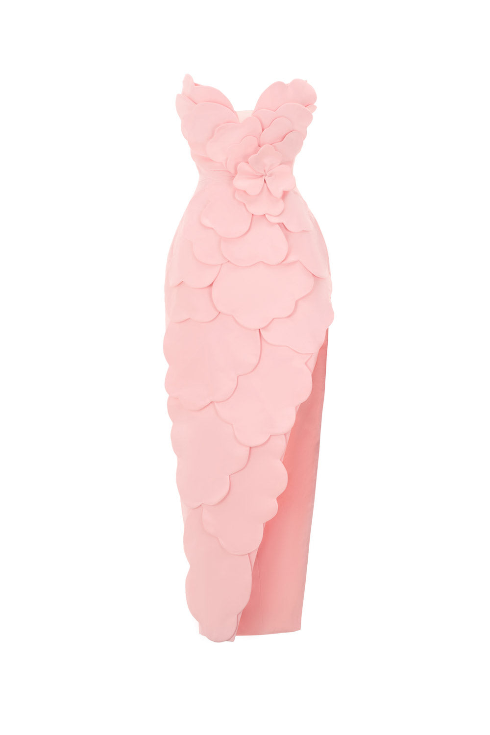Velour Pegged Sleeveless Polyester Maxi Dress