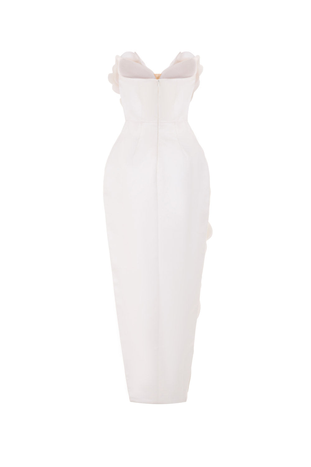 Velour Pegged Sleeveless Polyester Maxi Dress