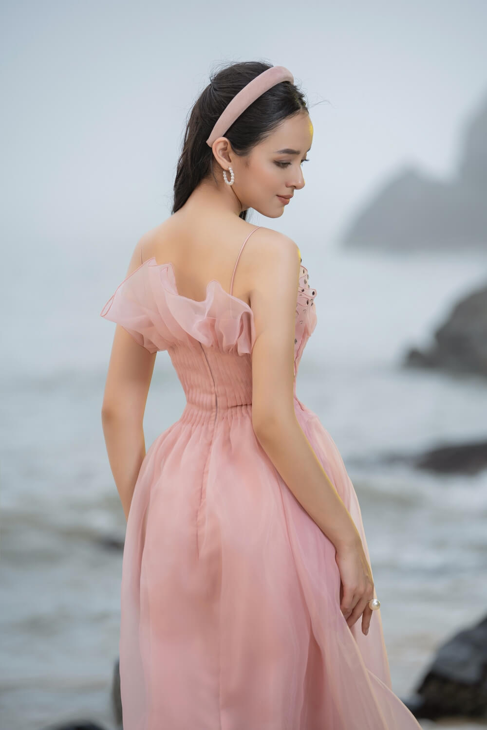 Abby Drapped Chest Dress 