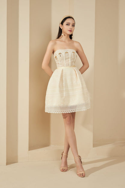 Aisha Strapless Dress