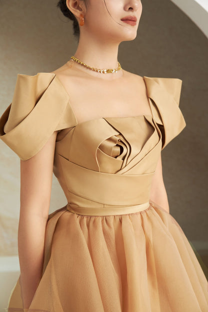 Bethe Square Neck Dress 