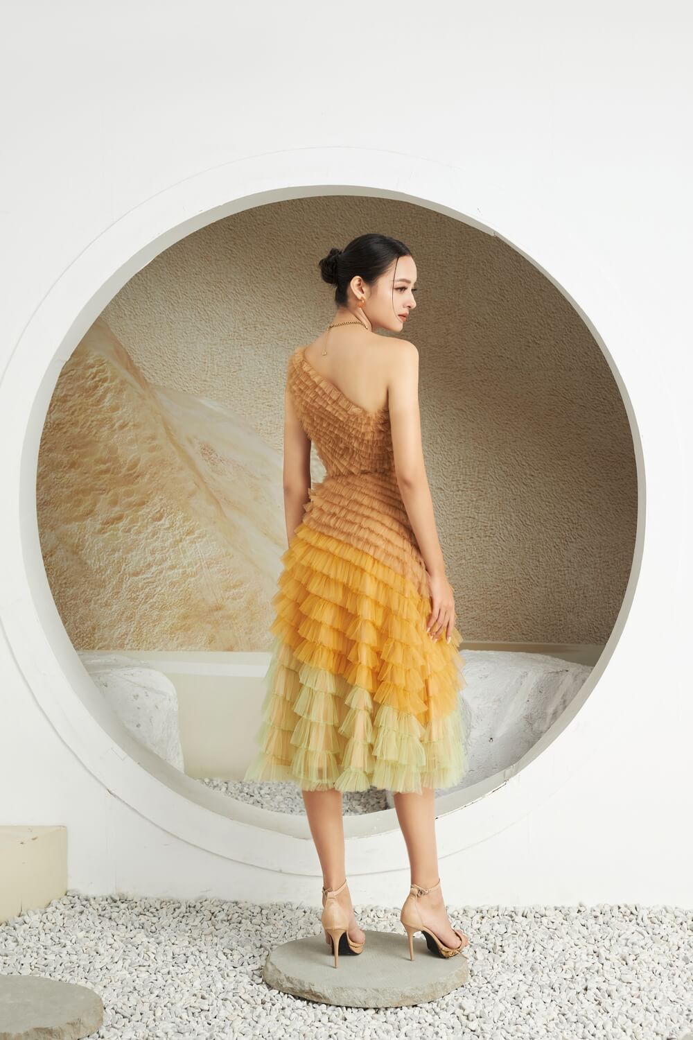 Catacomb One Shoulder Dress 