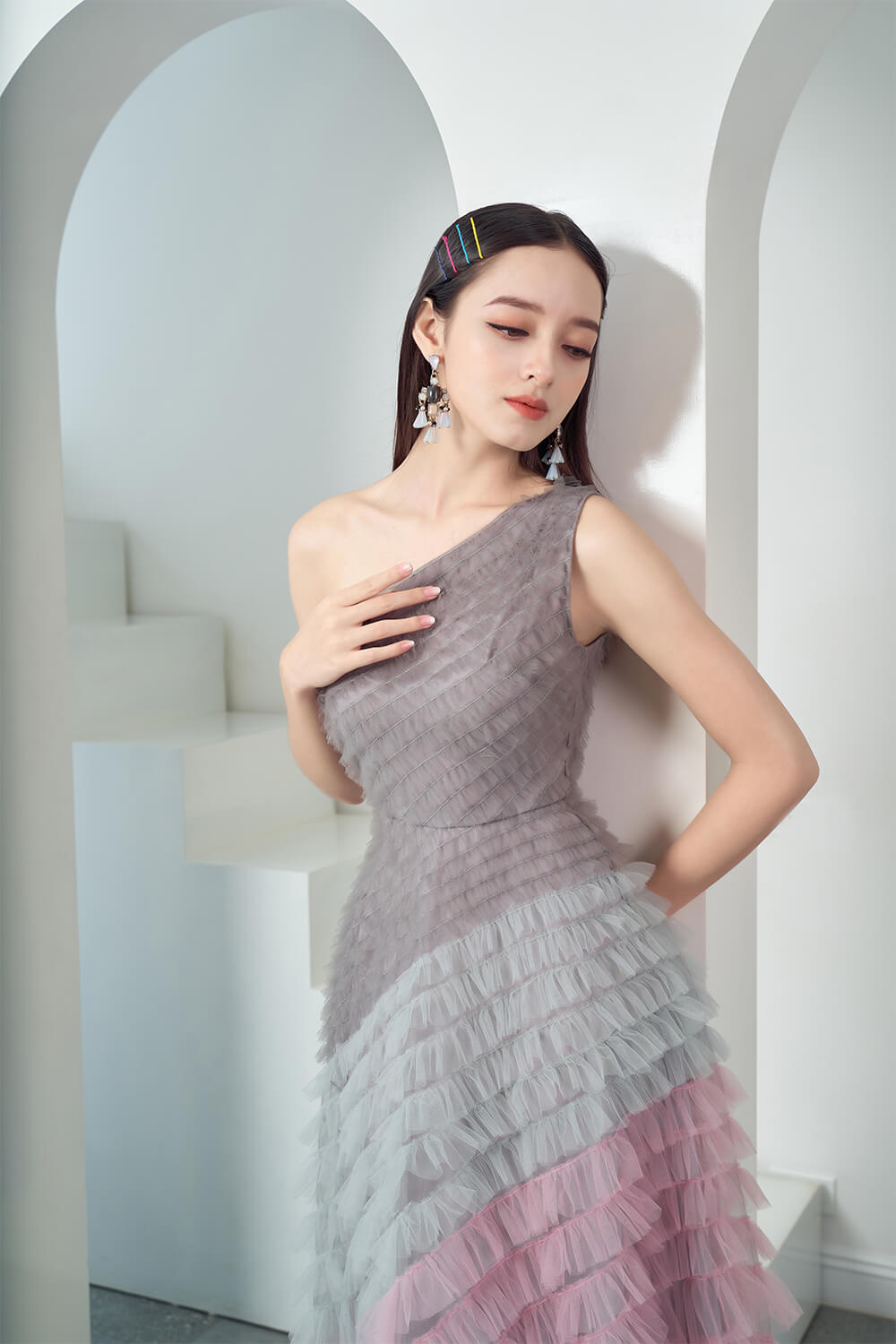 Catacomb One Shoulder Dress 
