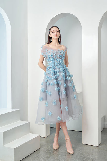 Cynna Off-Shoulder Dress 