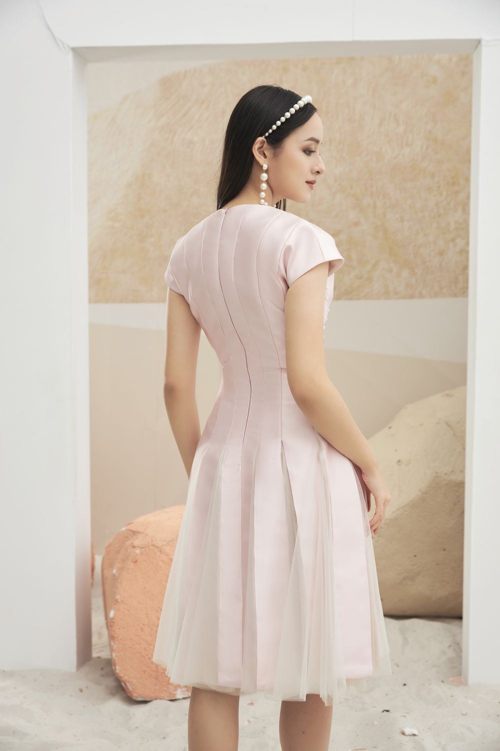 Dragg Drop Waist Dress 