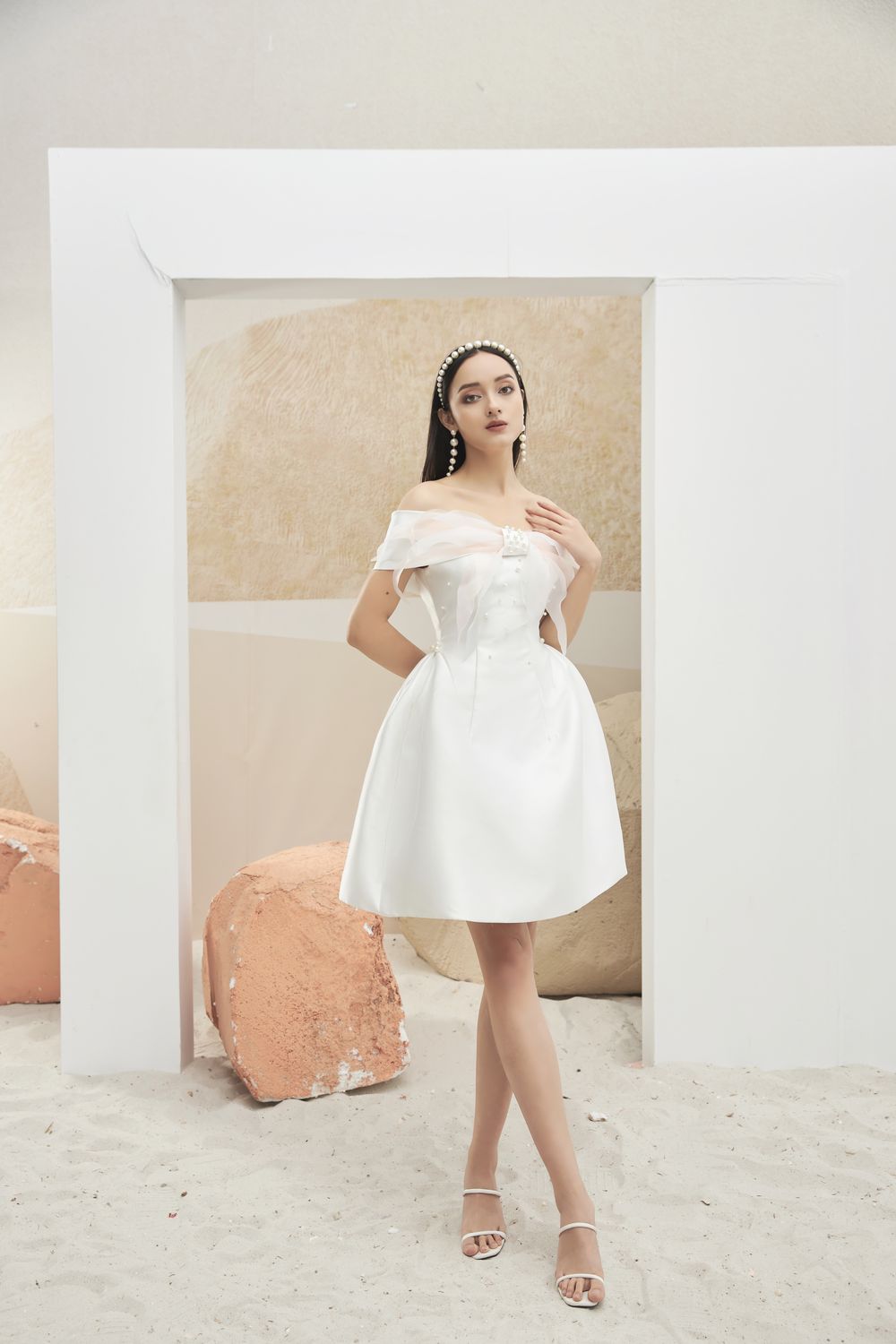Ember Off-Shoulder Dress 