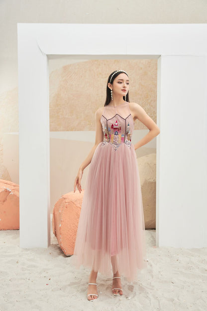 Falcon Ruffle Layered Dress 