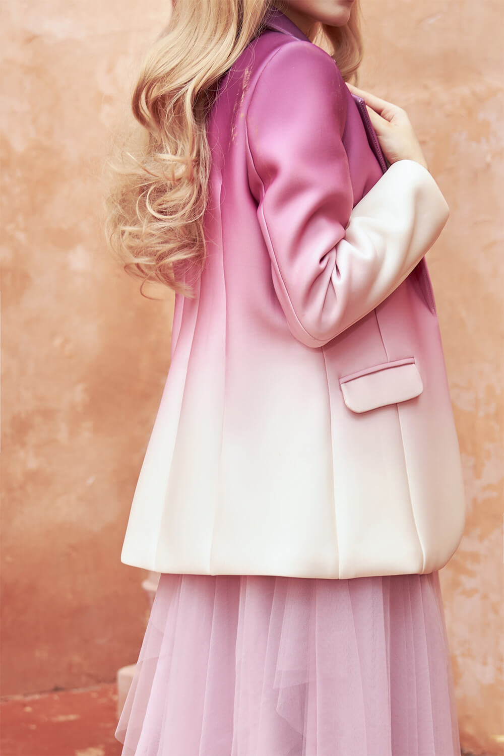 Fluxy Ombre Blazer 