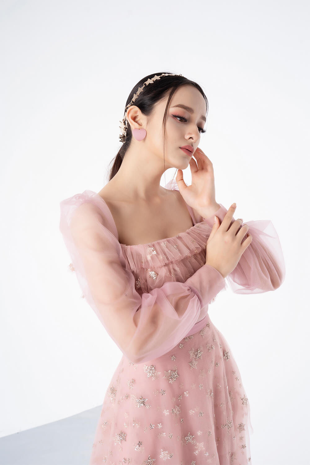 Hannah Square Neck Dress 