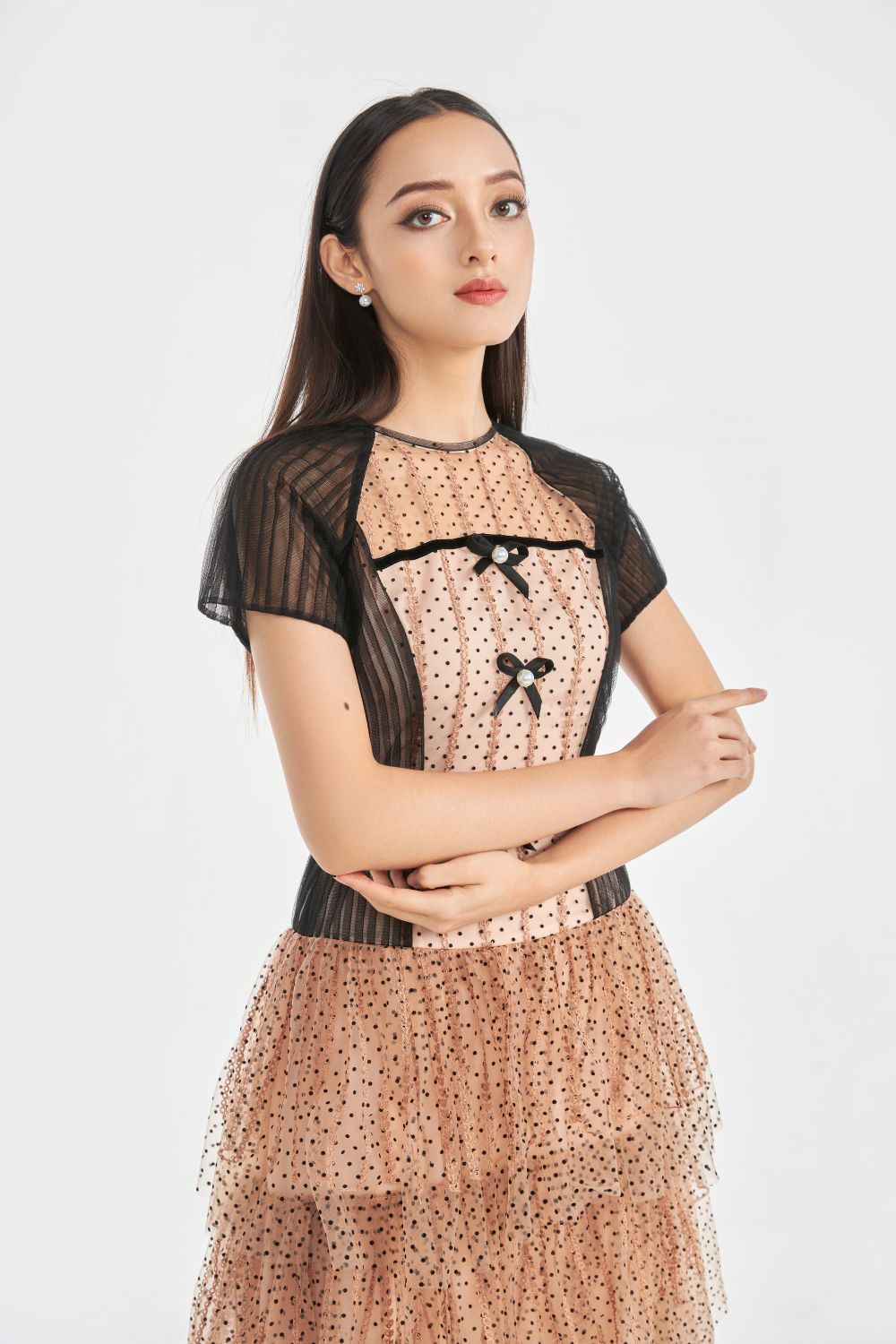 Jena Ruffle Layers Dress 