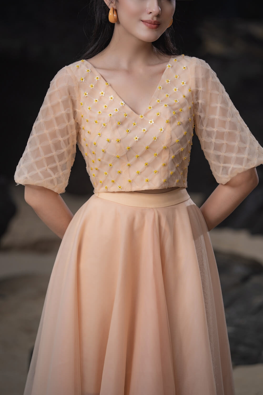 Keislow Mesh Sheer Set 