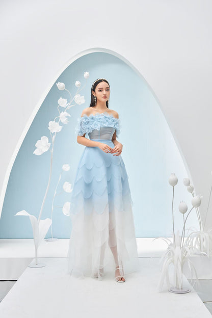 Maitreyi Off-Shoulder Dress 