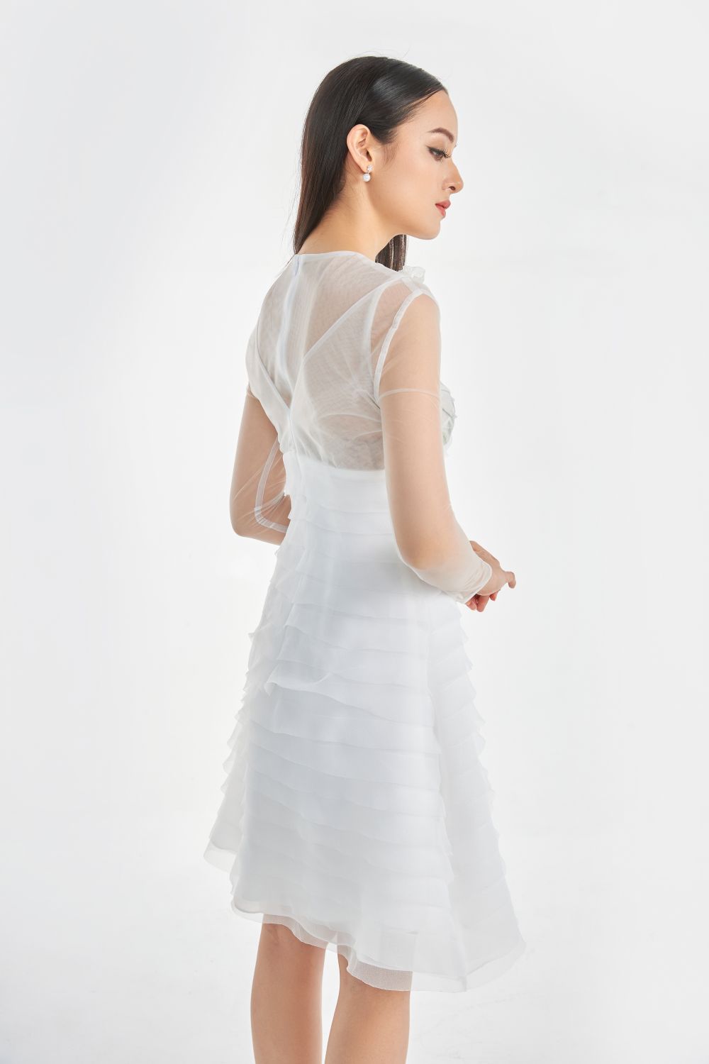 Oralie Round Neck Dress 