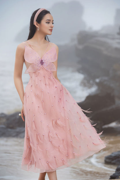 Orian Butterfly Flap Dress 