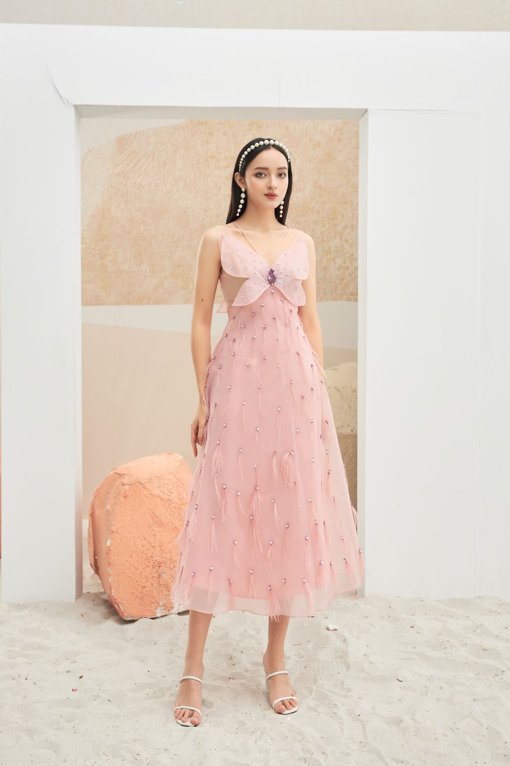 Orian Butterfly Flap Dress 