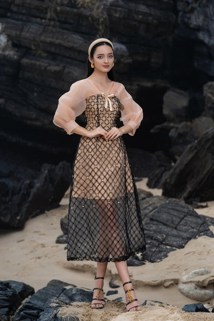 Priya Long Sleeves Dress 