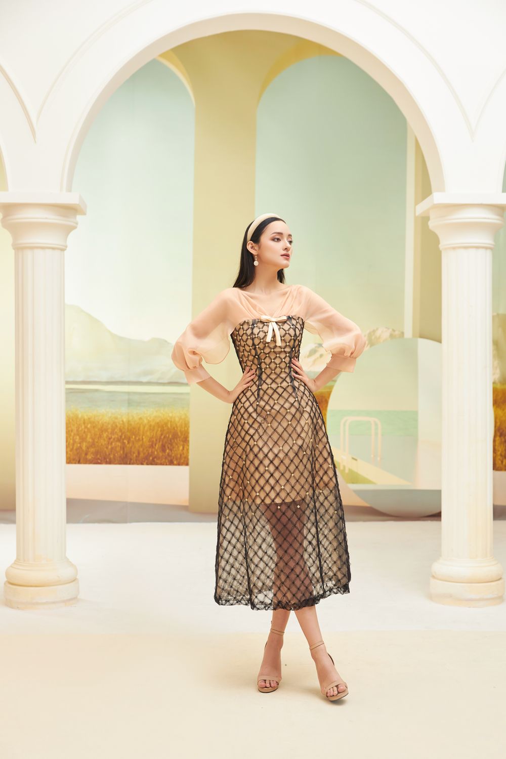 Priya Long Sleeves Dress 