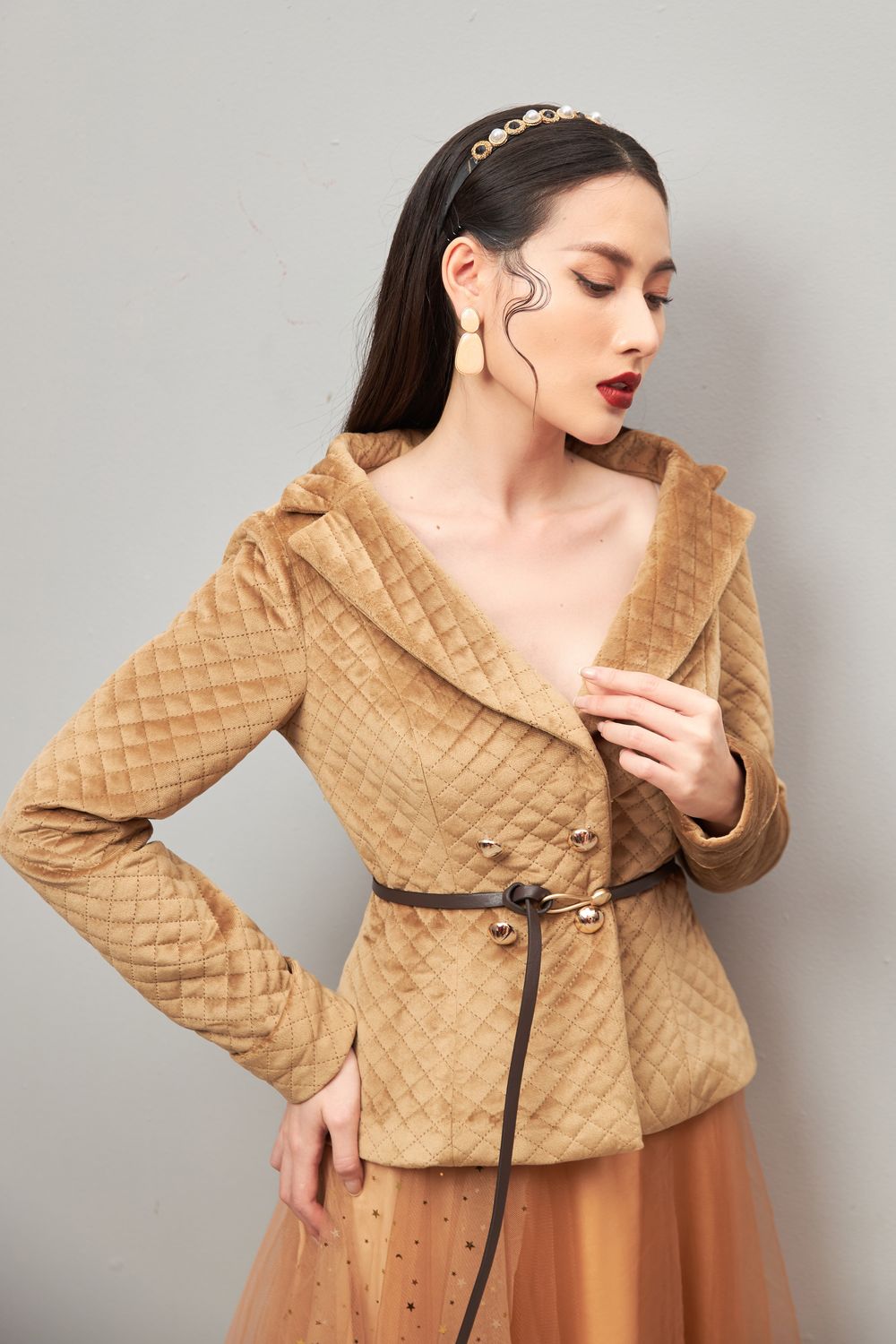 Rachel Heartneck Coat 