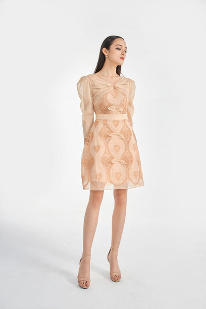 Serena Heart Lace Dress 