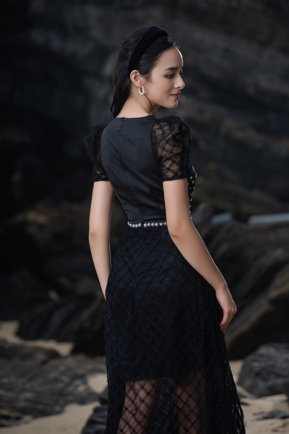 Stacy Puffy Sleeves Dress 