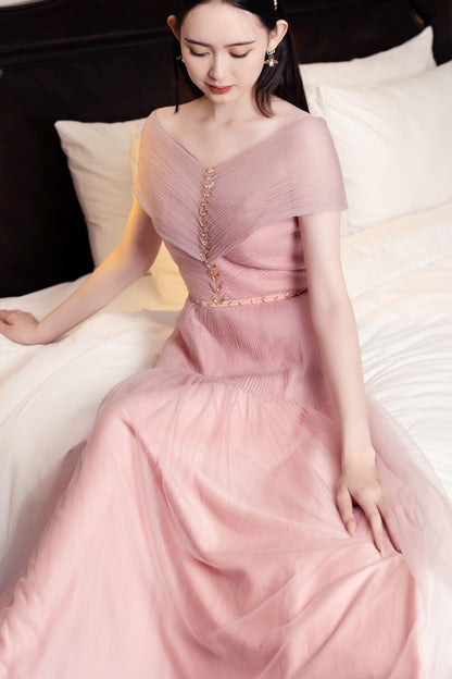 Stratton V-Neck Dress 