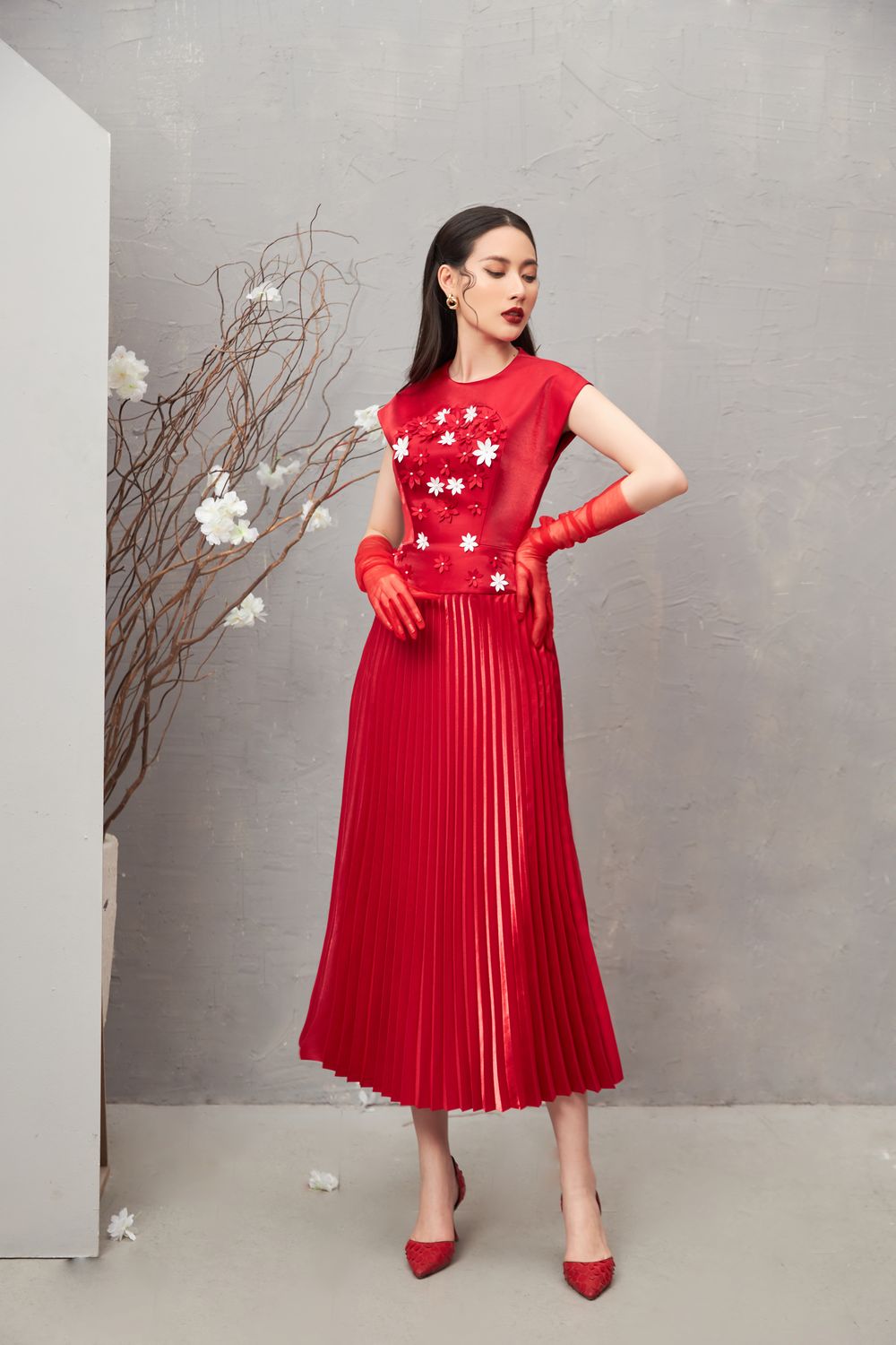Veronica Round Neck Dress 