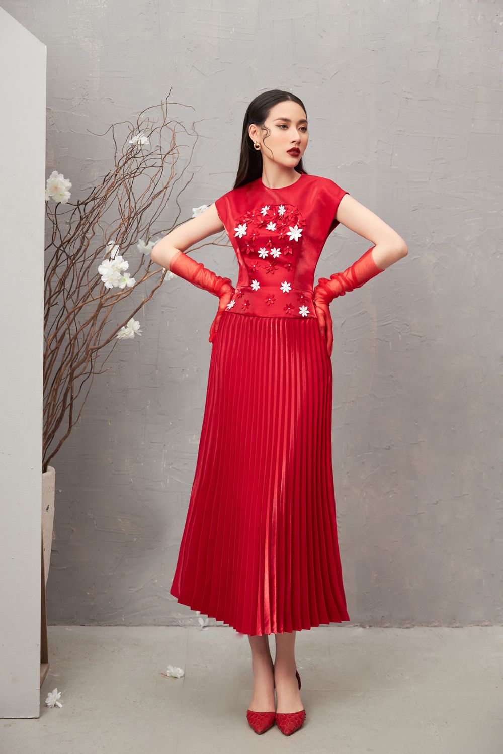 Veronica Round Neck Dress 