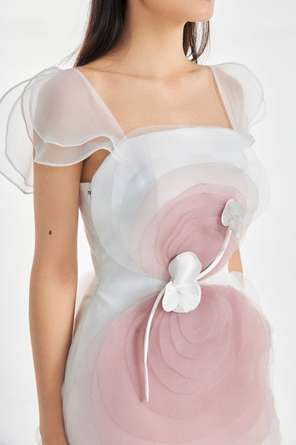 Winifred Square Neck Dress 