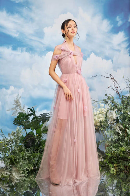 Yolaf Mesh Sheer Dress 