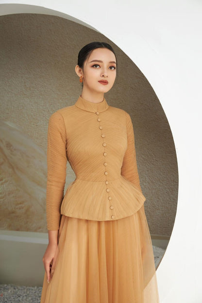 Dermot Peplum Set 